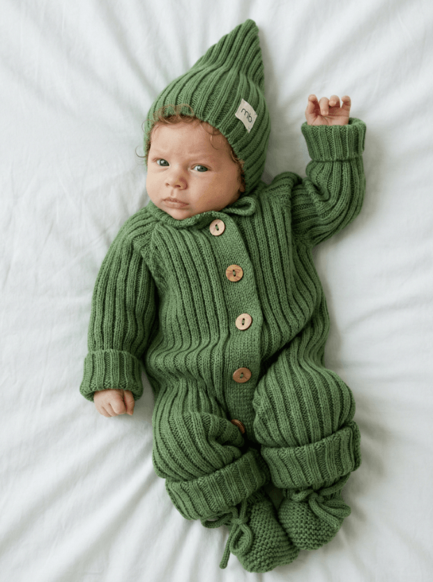 MimiBaby Комплект 3пр лапша хлопок Олива (56-68) (2) Ростов-на-Дону