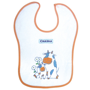 Сказка Нагрудник на липучке 2171ц