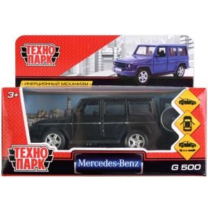 Технопарк Мерседес-Бенц G-CLASS 12см черный
