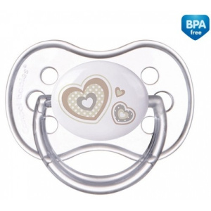 Canpol Пустышка 22563 силик.кругл. 6-18м