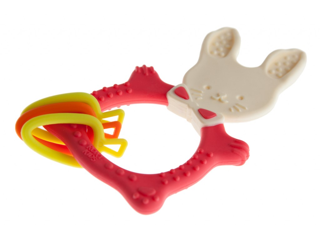 RoxyKids Прорезыватель BUNNY кораллss