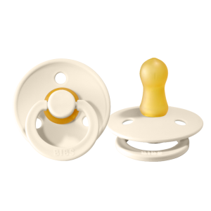 BIBS Пустышка Colour Ivory 6-18 мес