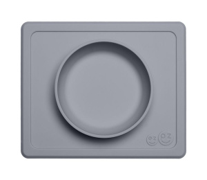 EazyPz Тарелка с подст. сер Mini Bowl 