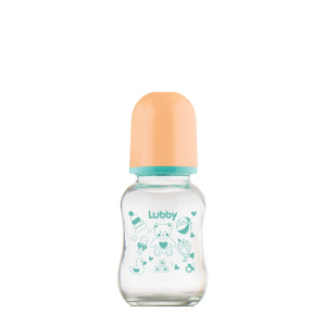 LUBBY Бутылочка стекло 120мл 16032 