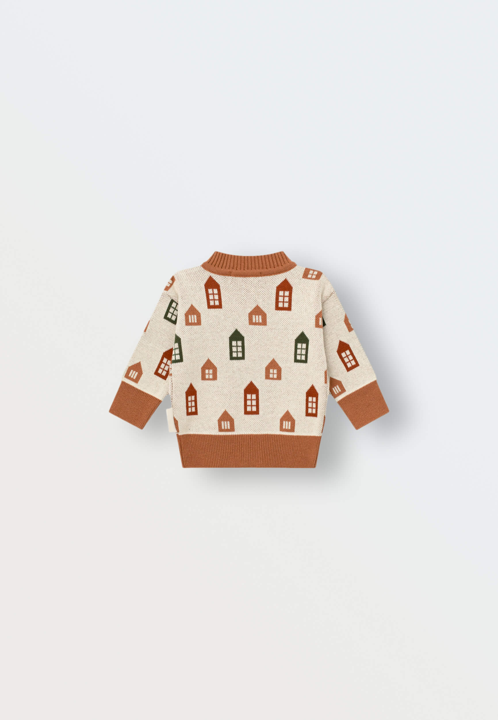 ToucanKids Кардиган вязаный Домики (68-74) (2) Ростов-на-Дону