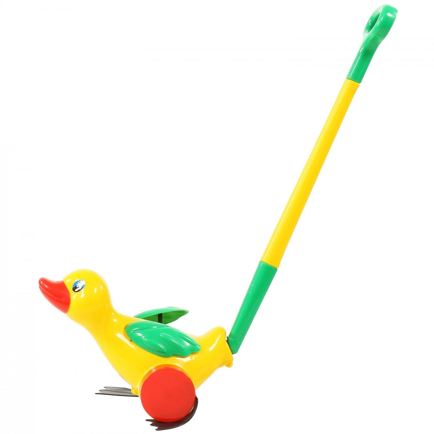 Полесье Каталка Утенок с ручкойы 