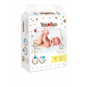 YOKOSUN Premium Подгузники 3-6кг 72шт