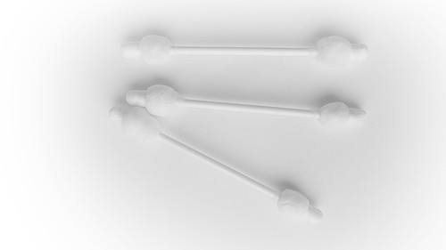 Uviton Ватные палочки с огранич. 60шты