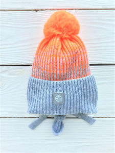 Шапка 01272 оранжевый