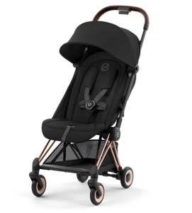 Cybex Коляска прогулочная Coya Sepia Black /Rosegold (Sepia Black /Rosegold)