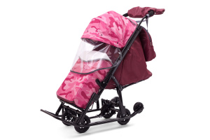 PIKATE Санки-коляска Military