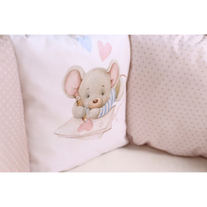 Lappetti Комплект 6пр овал Little mouse 6070ыыы