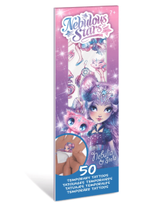 Nebulous Space Временные татуировки 3 листа