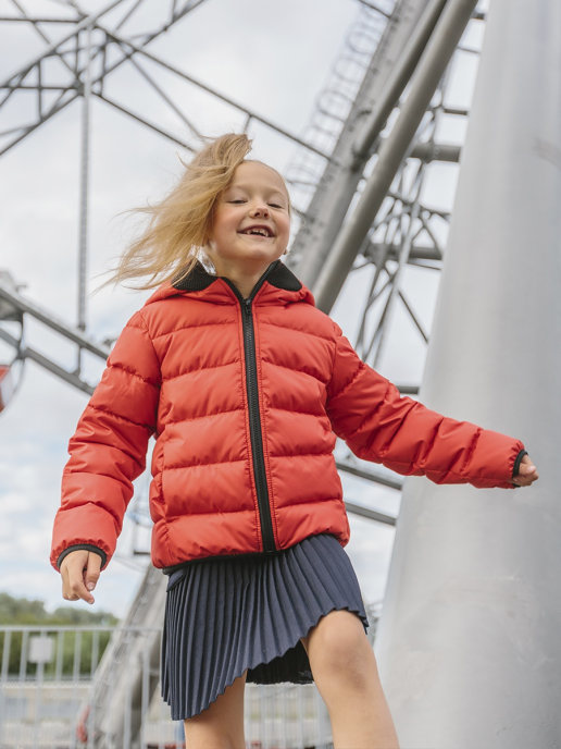 17032OrsoBianco Куртка деми детская Райдо121