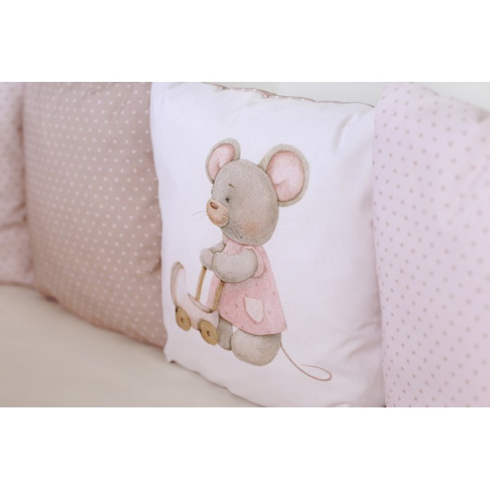 Lappetti Комплект 6пр овал Little mouse 6070ыы