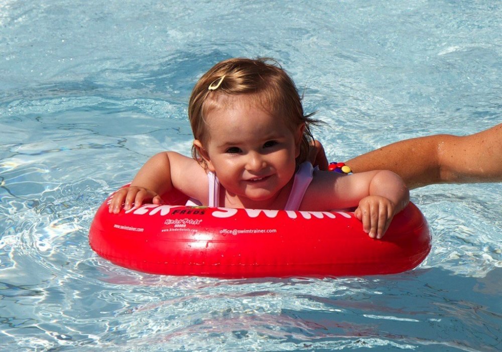 SWIMTRAINER Надувной круг Классик красн 