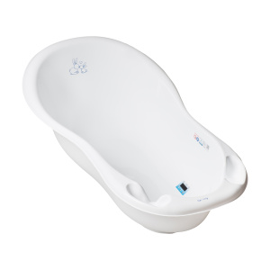 ТЕГА Ванна 102см с градусником Кролики белый