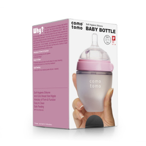 ComoTomo Бутылочка 150мл роз Natural Feel Baby Bottleфф