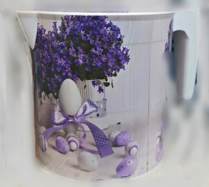 ДУНЯ Ковш 1,5л 09154 цветы