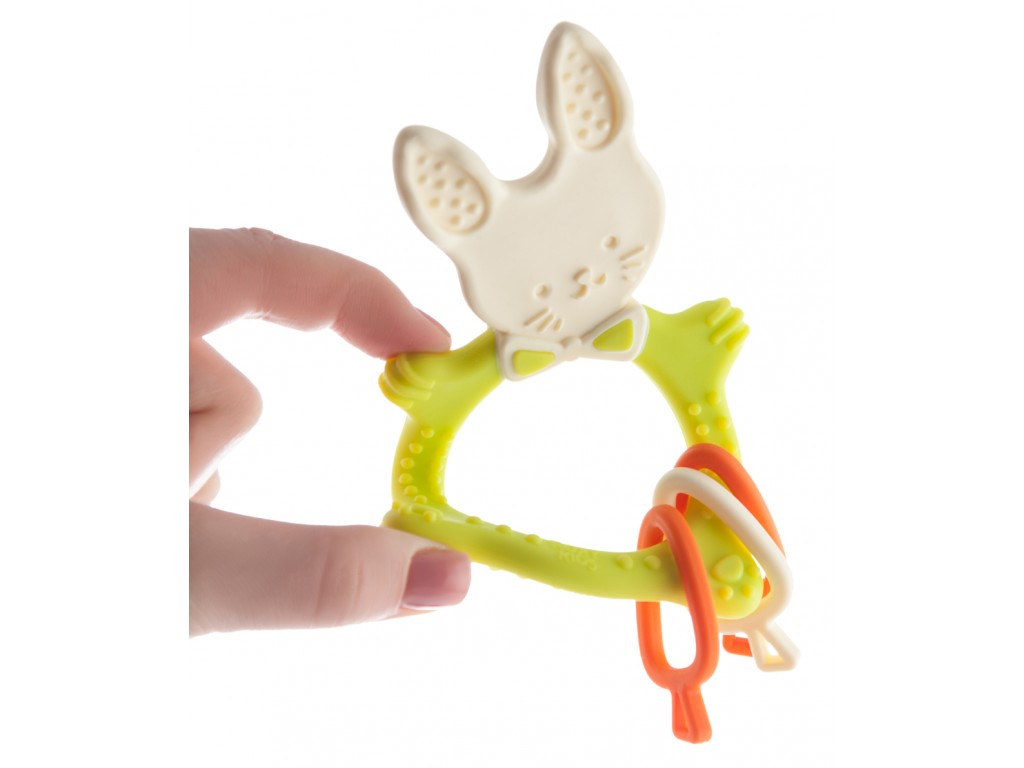 RoxyKids Прорезыватель BUNNY зеленыйsssss