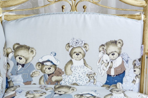 Lappetti Борт Мишкины игрушки серый2