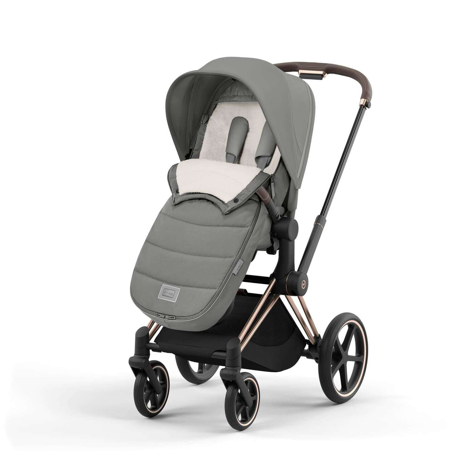 Nakidka-dlya-nog-kolyaski-Cybex-Platinum-Footmuff-Mirage-Grey-5