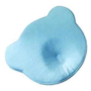 Фабр.Облаков Подушка д/новорожд Мишка /Голубой