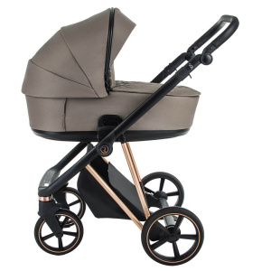 ROAN Коляска 2в1 Sol Luxury / Mocca /Rose Gold /чер
